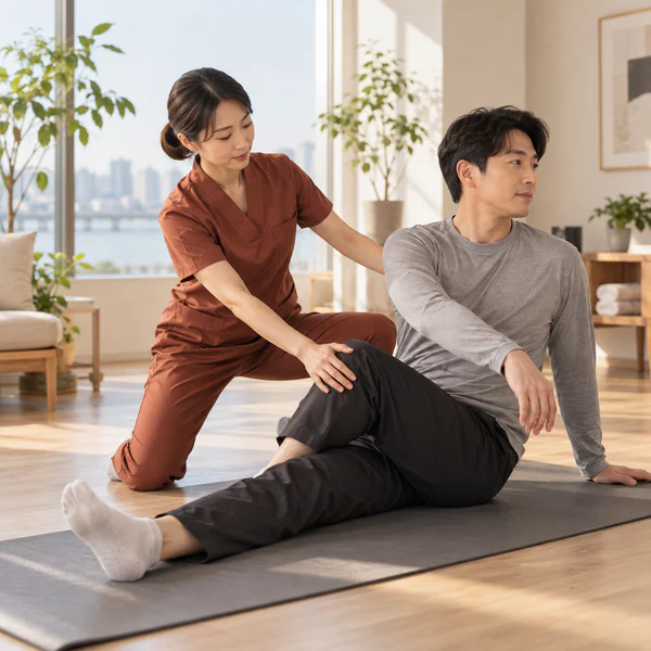 라운지 사나릴렉스 테라피 안내 이미지